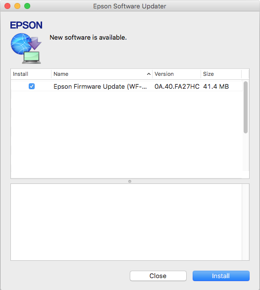 software for mac to install epson printer